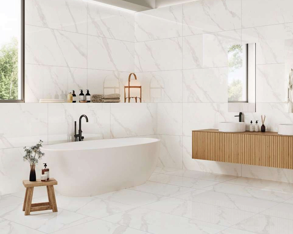 WHITE 120x280 PULIDO RECT. (6MM)